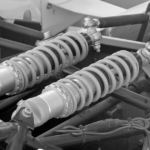 Imagem de um amortecedor de carro