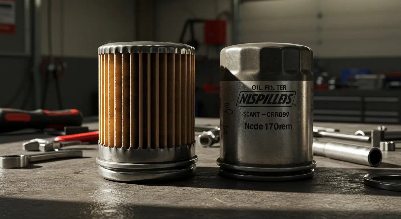 filtro de óleo original ou paralelo