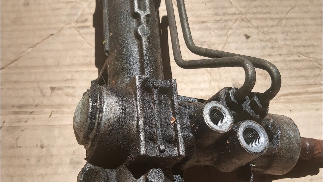 caixa de direção vazando