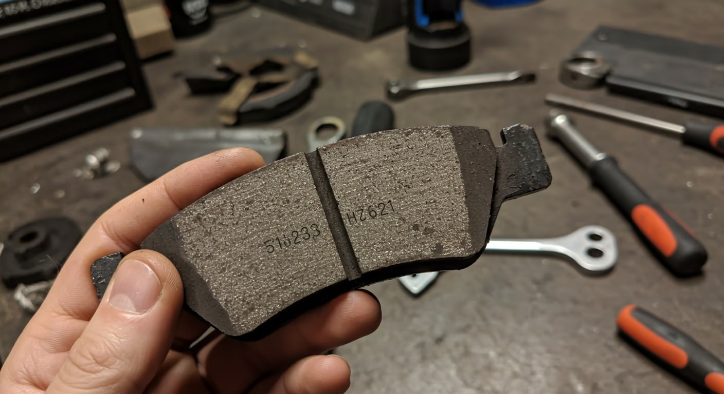 Código da pastilha de freio